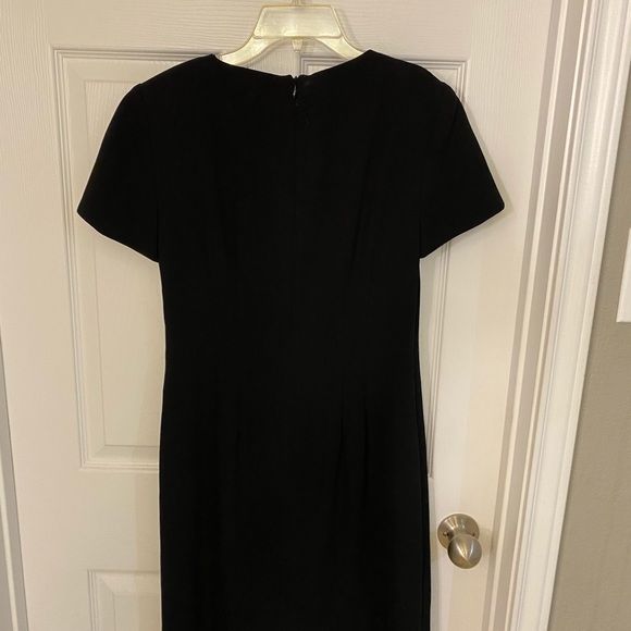 Ladies midi black dress size 8 - Picture 5 of 9